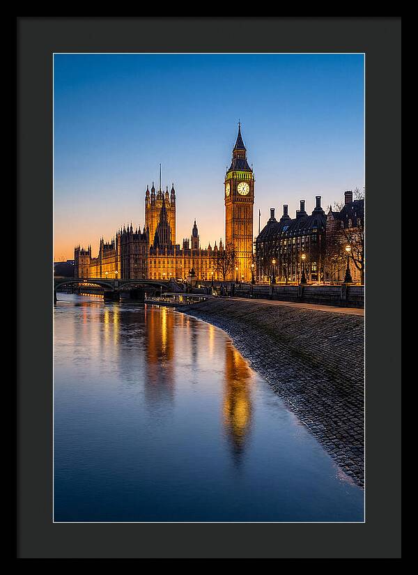 London Big Ben At Twilight