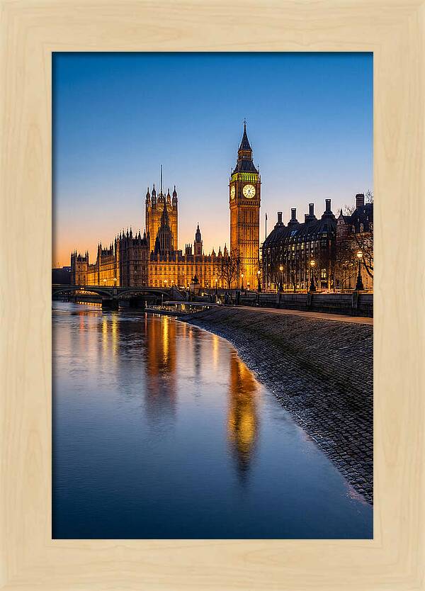 London Big Ben At Twilight