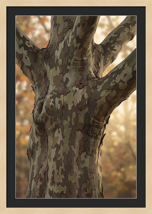 London Plane Tree Camouflage