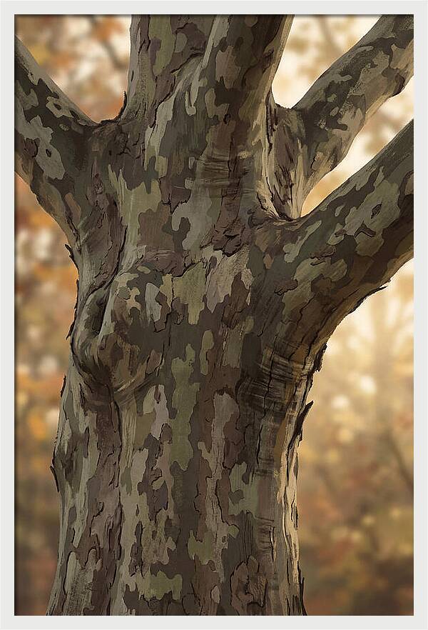 London Plane Tree Camouflage