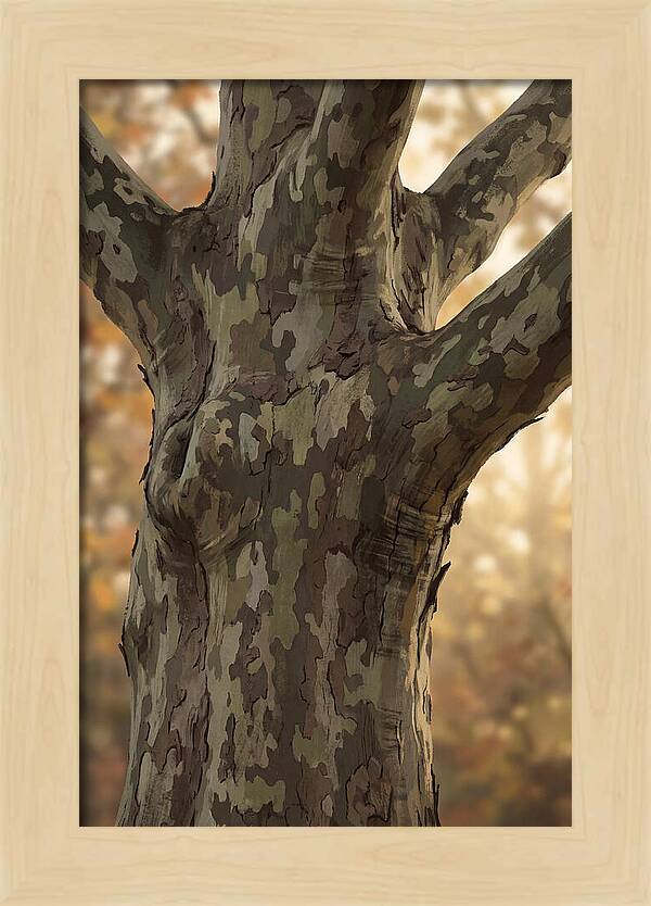 London Plane Tree Camouflage