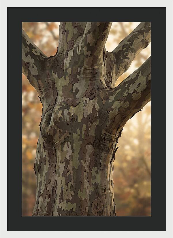 London Plane Tree Camouflage