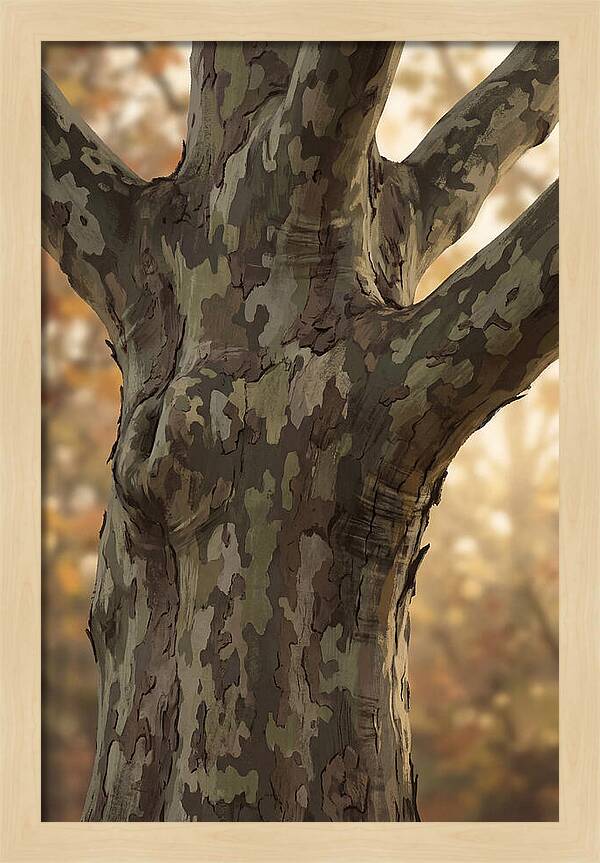 London Plane Tree Camouflage