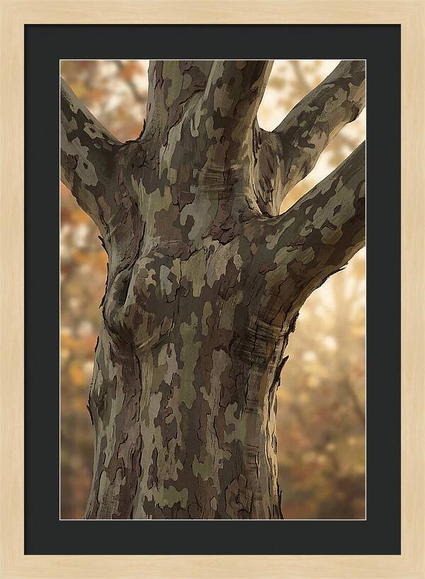 London Plane Tree Camouflage