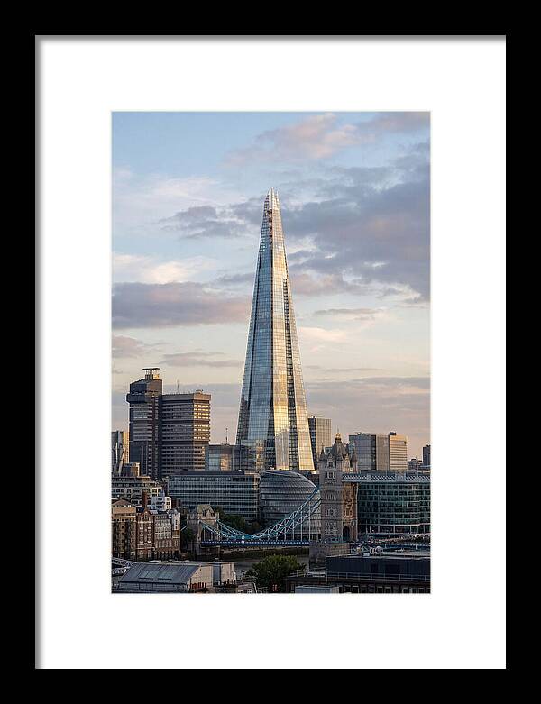 London Skyline At Dusk