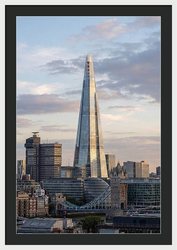 London Skyline At Dusk