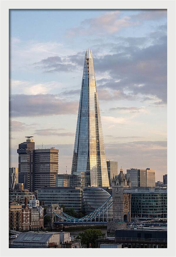 London Skyline At Dusk