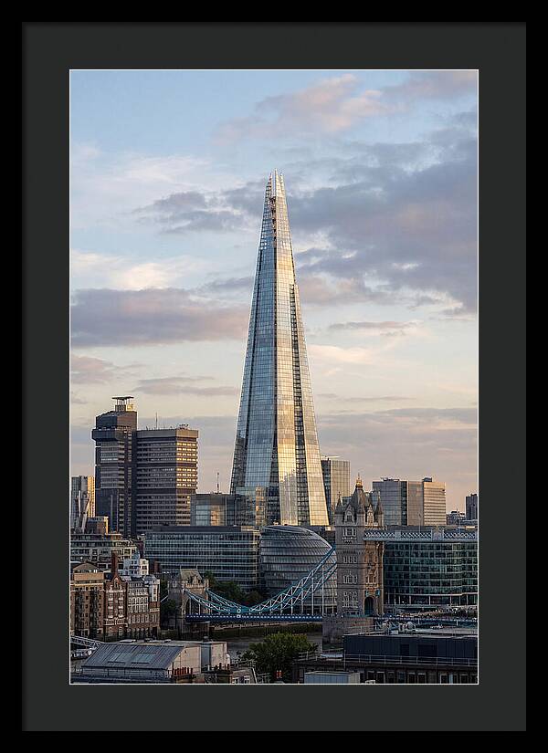 London Skyline At Dusk
