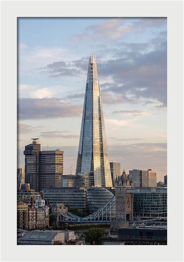 London Skyline At Dusk