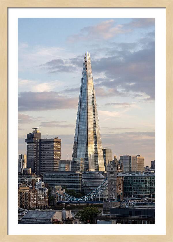 London Skyline At Dusk