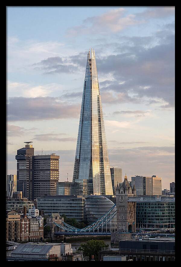 London Skyline At Dusk