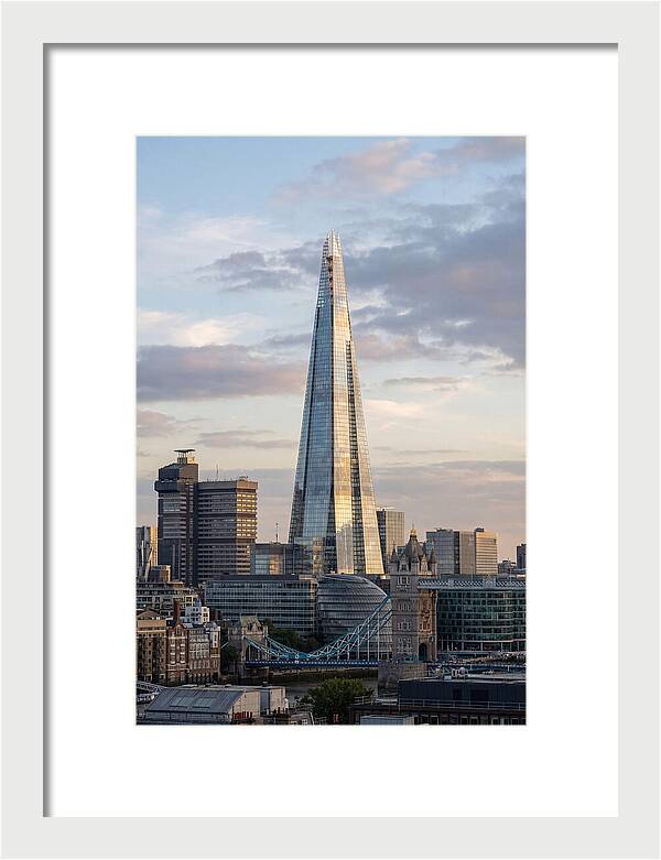 London Skyline At Dusk
