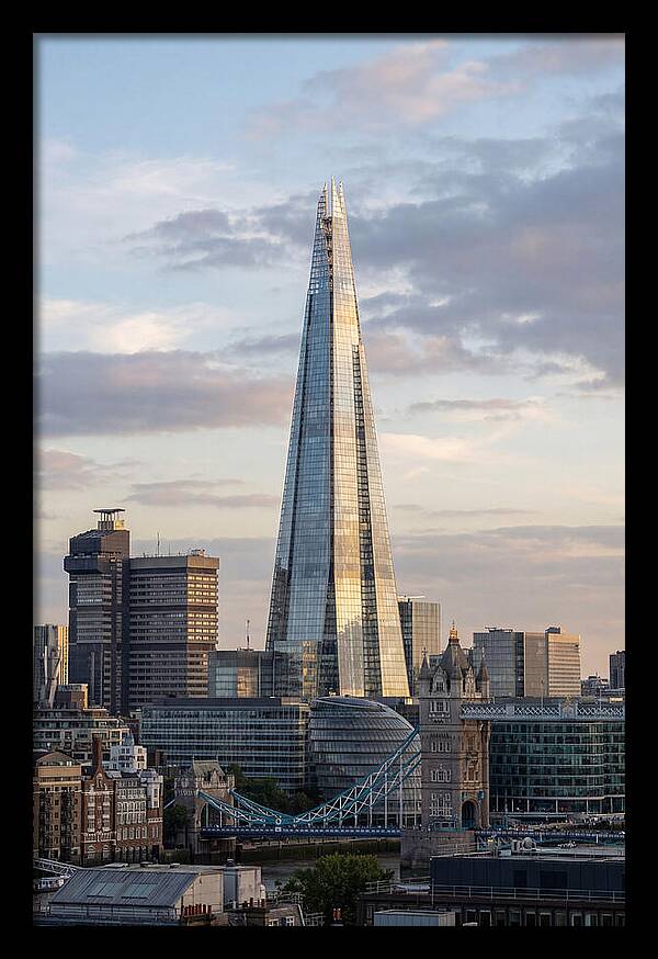 London Skyline At Dusk