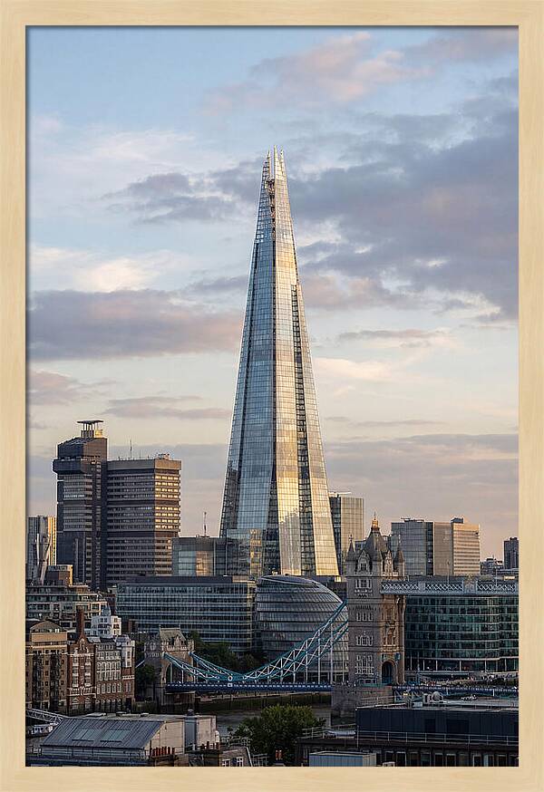 London Skyline At Dusk