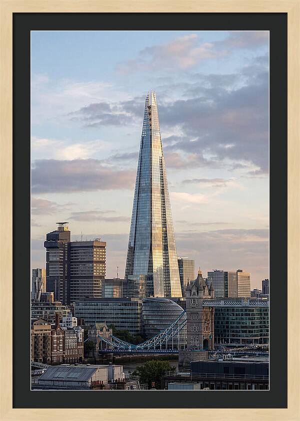 London Skyline At Dusk