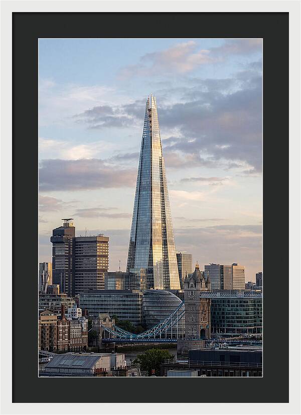 London Skyline At Dusk