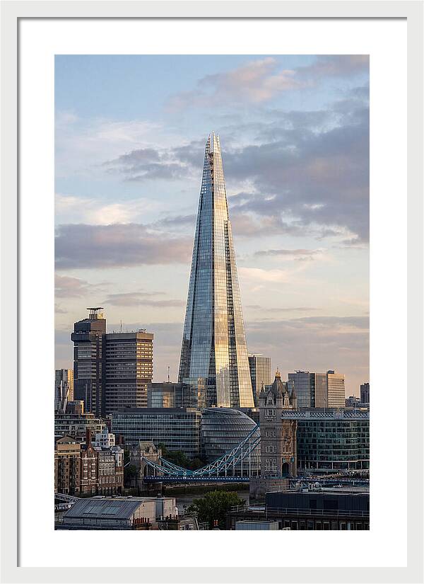 London Skyline At Dusk