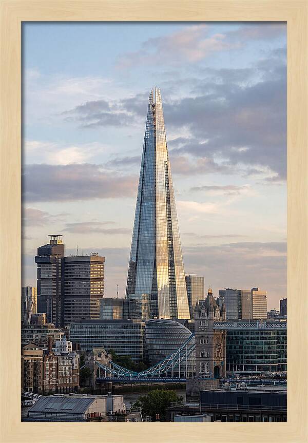 London Skyline At Dusk