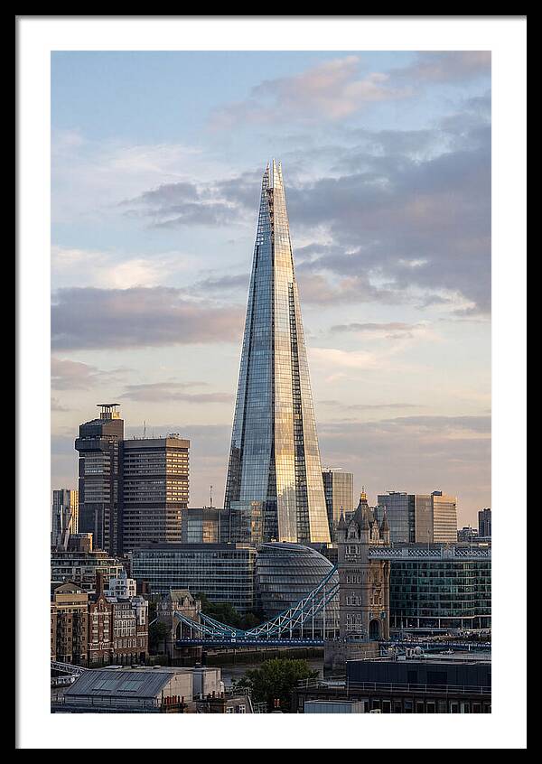 London Skyline At Dusk