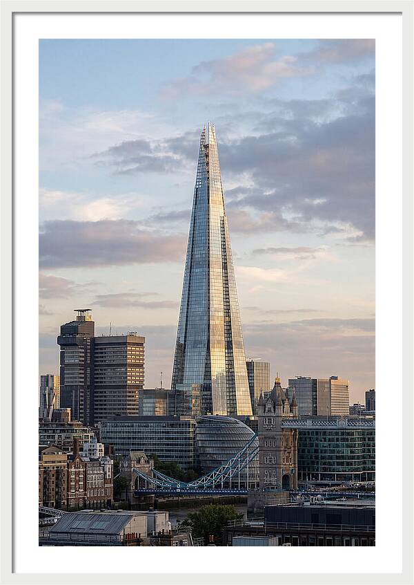 London Skyline At Dusk