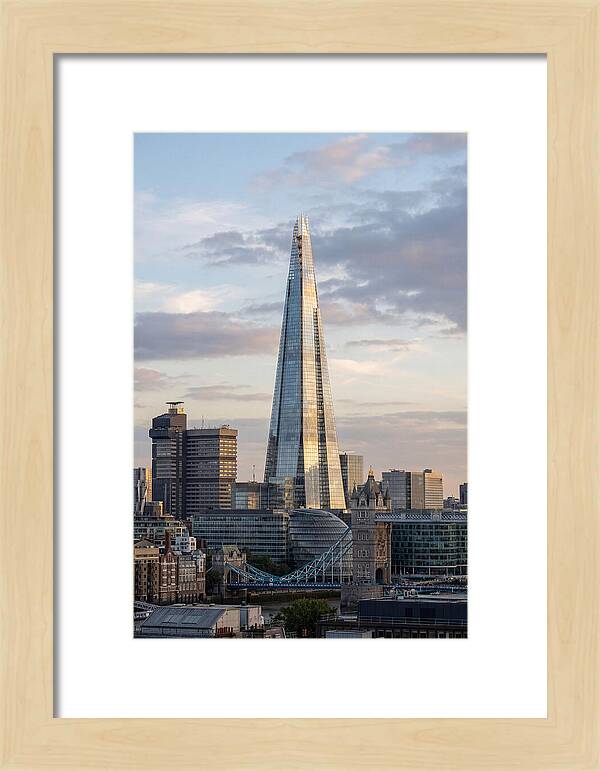 London Skyline At Dusk