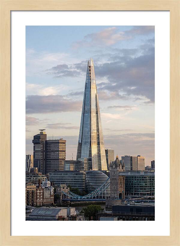 London Skyline At Dusk