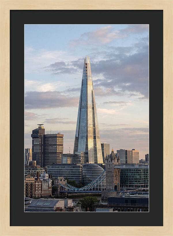 London Skyline At Dusk