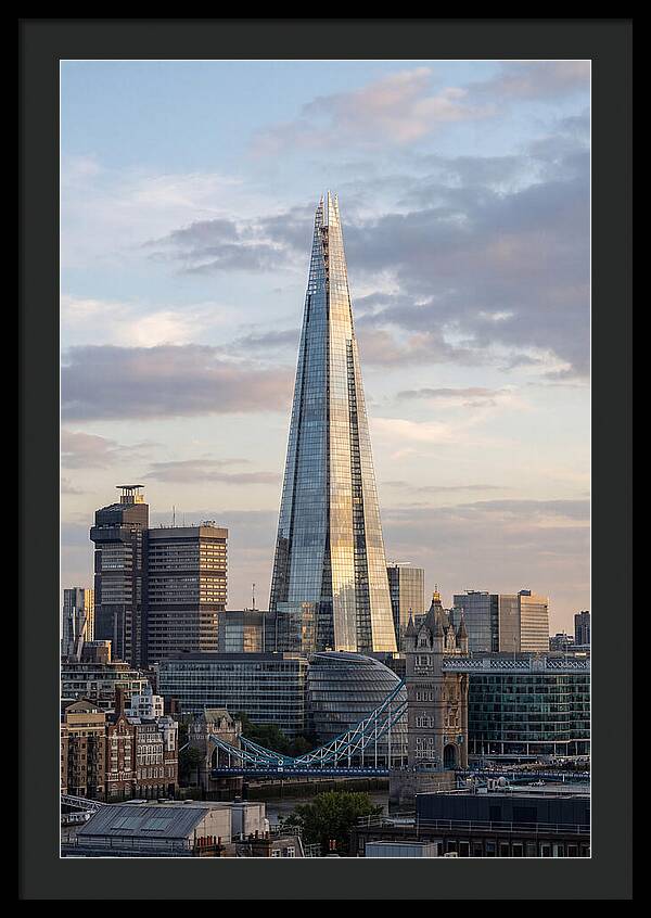 London Skyline At Dusk