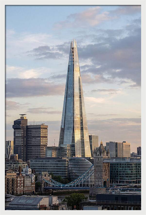 London Skyline At Dusk