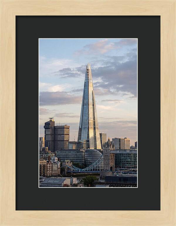 London Skyline At Dusk