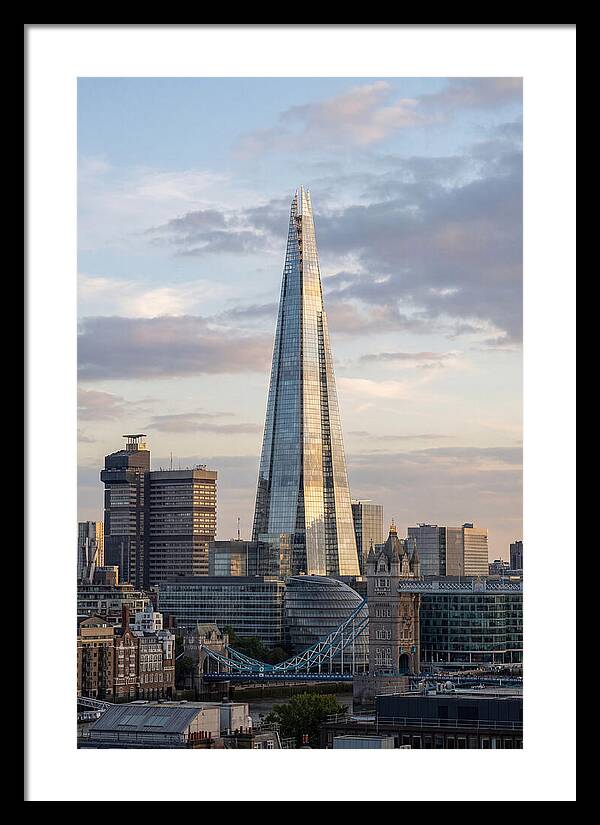London Skyline At Dusk