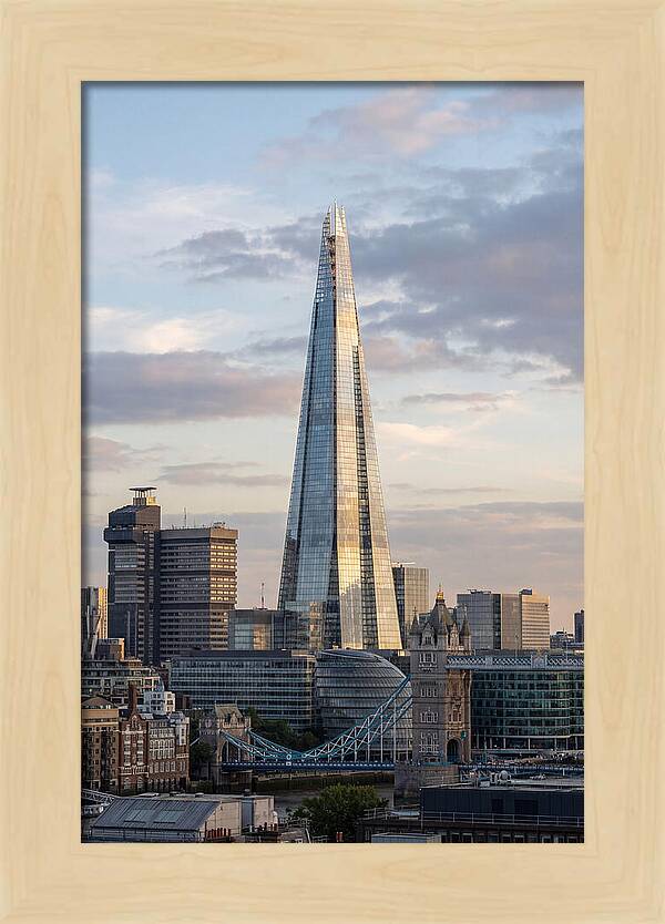 London Skyline At Dusk