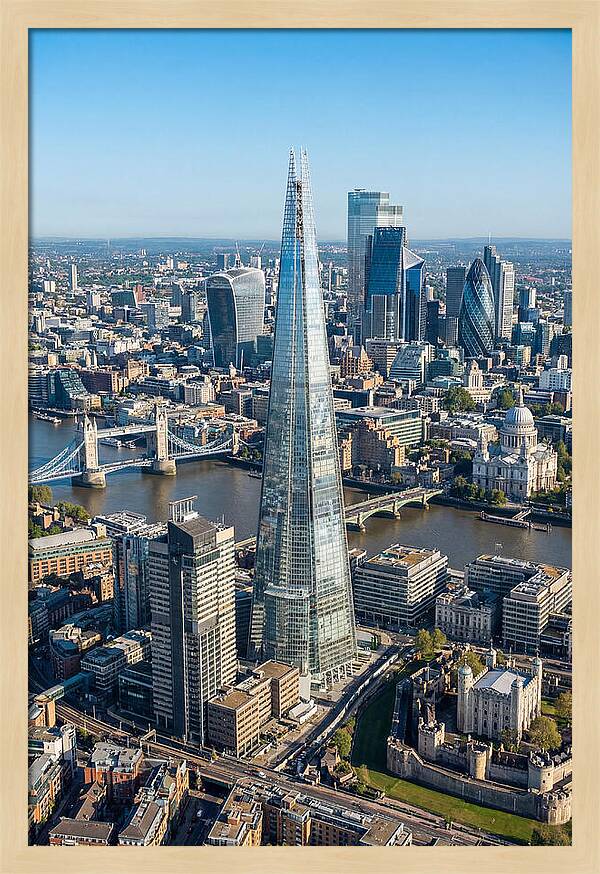London Skyline With Shard