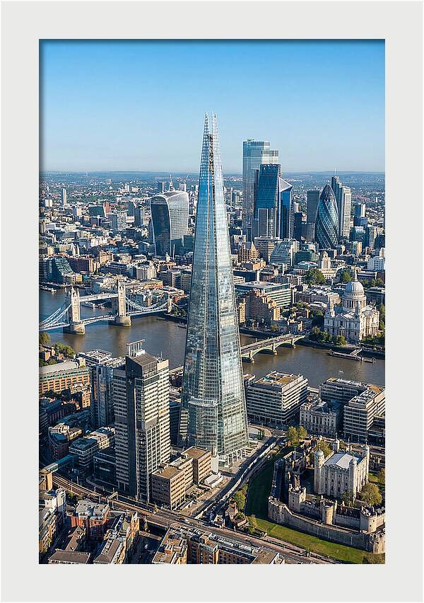 London Skyline With Shard