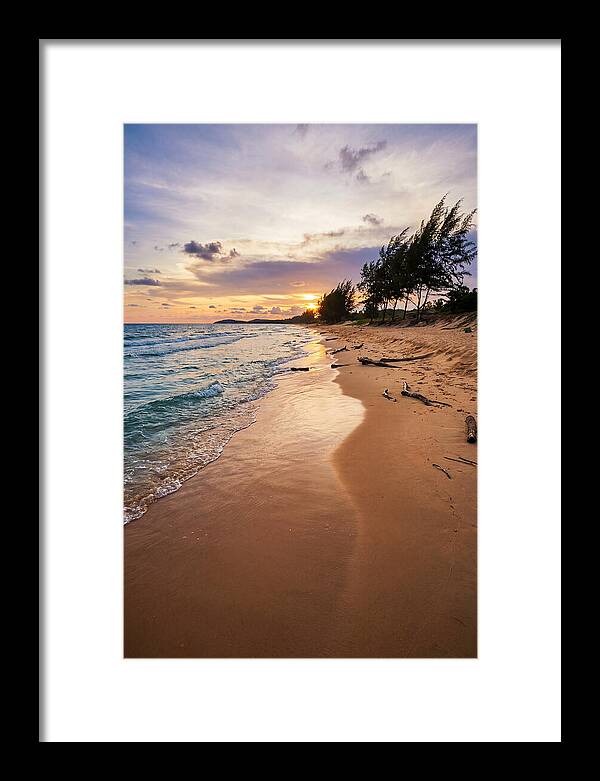 Long Beach Serenity At Sunset