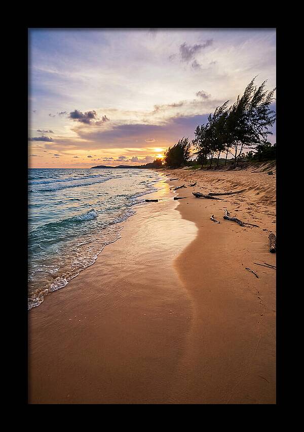 Long Beach Serenity At Sunset