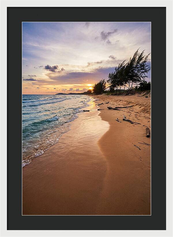 Long Beach Serenity At Sunset