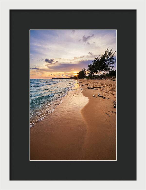 Long Beach Serenity At Sunset