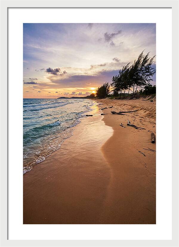 Long Beach Serenity At Sunset