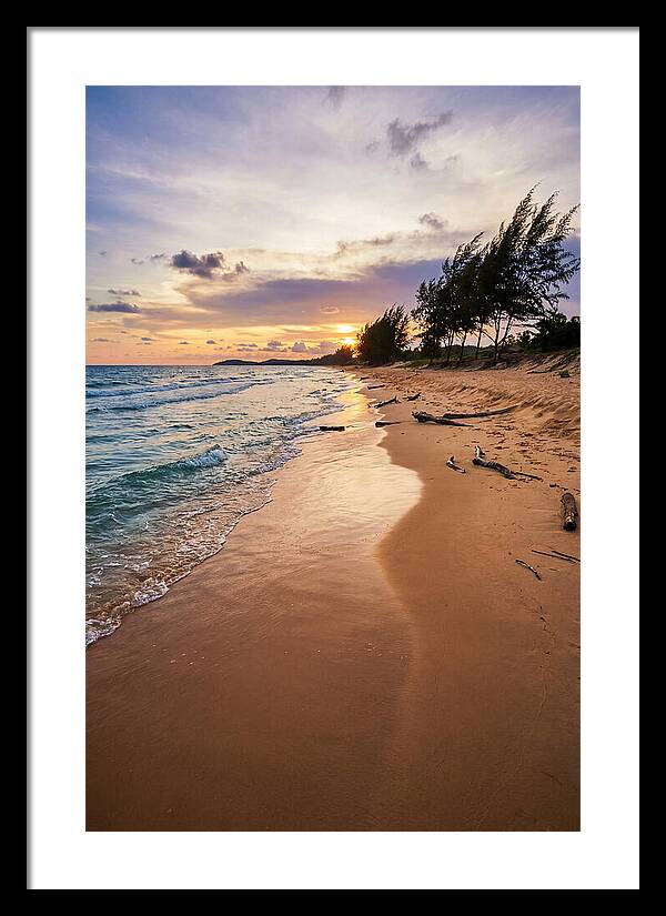 Long Beach Serenity At Sunset