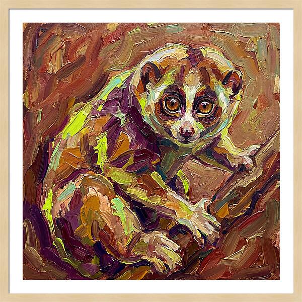 Loris In Expressionist Style