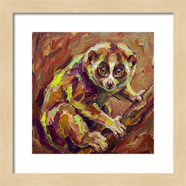 Loris In Expressionist Style