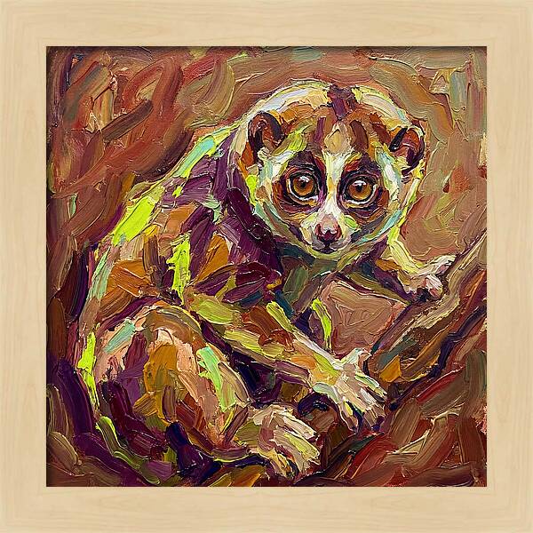 Loris In Expressionist Style