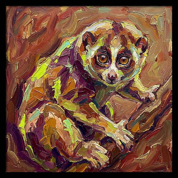 Loris In Expressionist Style