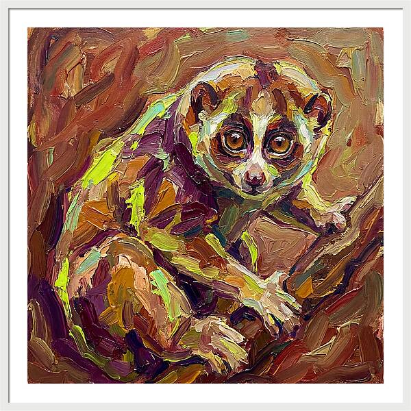 Loris In Expressionist Style