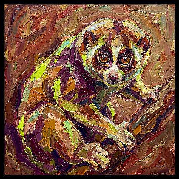 Loris In Expressionist Style
