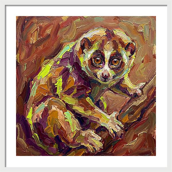 Loris In Expressionist Style