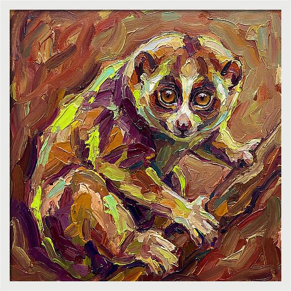 Loris In Expressionist Style