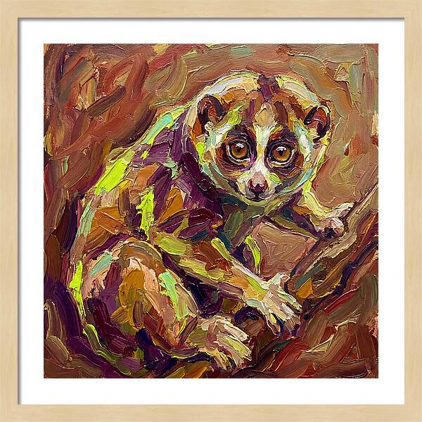 Loris In Expressionist Style