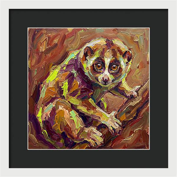 Loris In Expressionist Style